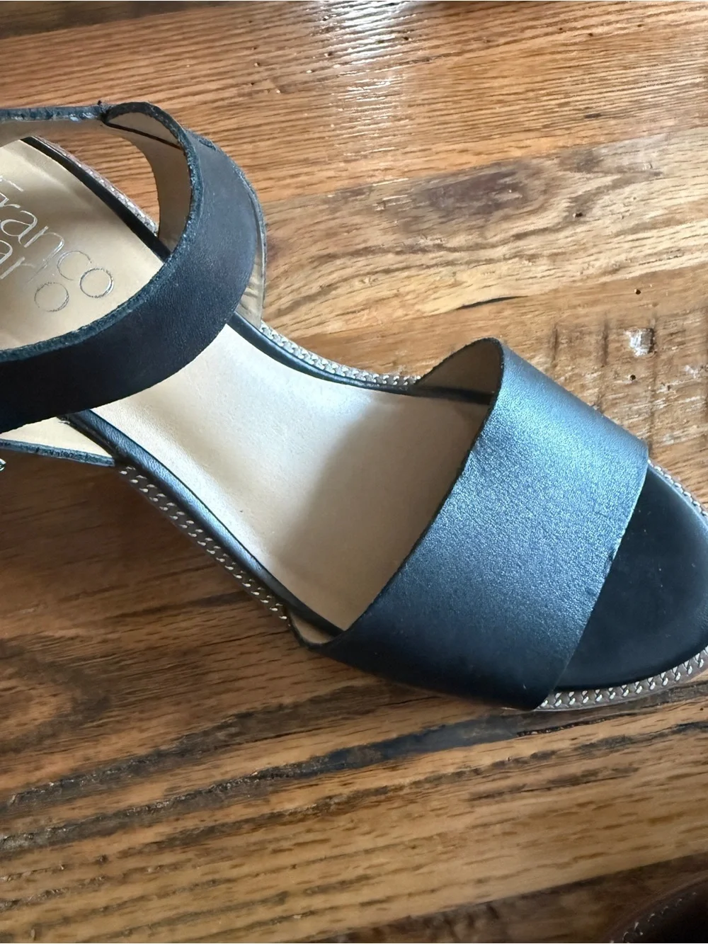 Franco Sarto Women's Block Heel Sandals with Ankle Strap